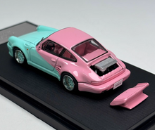Load image into Gallery viewer, Master 1:64 Pink Green 930 911 Turbo Classic Sport Model Diecast Metal Car New Collection