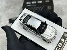 Load image into Gallery viewer, 1:64 BZMW Silver C63 AMG Black Series Coupe Sports Model Diecast Resin Car New Collection
