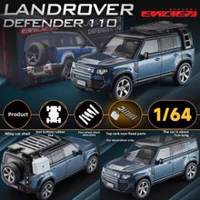 Load image into Gallery viewer, Enchery 1:64 Blue 2021 Defender 100 SUV Sports Model Diecast Metal Car New Collection