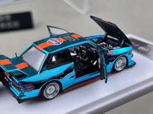 Load image into Gallery viewer, DK 1:64 Plating Blue Gulf M3 E30 Coupe Sports Open Model Diecast Metal Car New Collection
