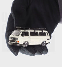Load image into Gallery viewer, Mortal 1:64 White VW T3 Multi Van Camper Sports Model Diecast Metal Car New Collection