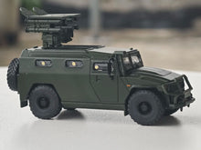 Load image into Gallery viewer, Masdi 1:64 Military Green GAZ SPM-2 Tiger Armored Model Diecast Metal Car BN