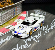 Load image into Gallery viewer, Transcend 1:64 White 911 GT1 1997 24h #26 Sports Model Diecast Metal Car New Collection