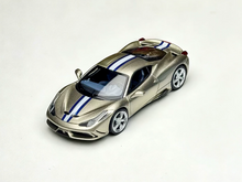 Load image into Gallery viewer, TOC 1:64 Gold FE458 Speciale Sports Model Diecast Metal Car New Collection
