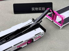 Load image into Gallery viewer, CC 1:64 Pink Iron H300 85 Custom Tow Flatbed Truck Model Diecast Metal Car New Collection
