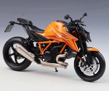 Load image into Gallery viewer, WELLY 1:12 Orange KTM 1390 Super Duke R Motorcycle Bike Sports Model Diecast