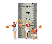 Load image into Gallery viewer, 1:64 Painted Figure Mini Model Miniature Resin Diorama Cheerleaders Girls Team B