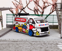 Load image into Gallery viewer, Tarmac 1:64 Kitty Hiace Capsule Delivery Van Widebody Model Diecast Metal Car