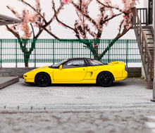 Load image into Gallery viewer, LCD 1:64 Yellow JDM NSX MK1 NA1 Super Racing Sport Model Diecast Metal Car New