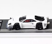 Load image into Gallery viewer, DCM 1:64 White F40 Custom Racing Sports Model Diecast Metal Car New Collection