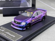 Load image into Gallery viewer, Star 1:64 Purple Crown S180 Athlete LB VIP Sedan Model Diecast Metal Car New Collection