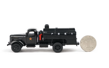 Load image into Gallery viewer, XCARTOYS 1:64 Black FAW CA10 Fuel Tanker Truck Model Diecast Metal Car New