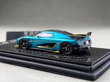 Load image into Gallery viewer, FA 1:64 Blue Agera RS RSR Racing Sports Model Diecast Resin Car New Collection