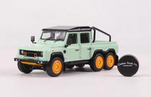 Load image into Gallery viewer, GCD 1:64 Green ORV Defender 6x6 Pickup Truck SUV Model Diecast Metal Car New