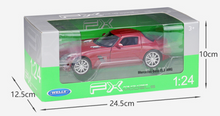 Load image into Gallery viewer, WELLY 1:24 SLS AMG Super Racing Sports Model Diecast Metal Car Display