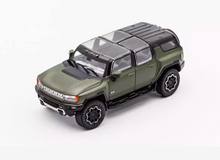 Load image into Gallery viewer, GCD 1:64 Green Hummer EV ORV SUV Sports Model Diecast Metal Car New