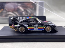 Load image into Gallery viewer, SW 1:64 Black Apple #89 RWB 993 Classic Sports Model Diecast Metal Car New Collection