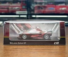 Load image into Gallery viewer, CM 1:64 Red Solus GT Racing Sports Model Diecast Metal Car New Collection