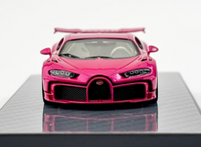 Load image into Gallery viewer, YM 1:64 Pink Chiron CRL Super Racing Sports Model Diecast Resin Car New Collection