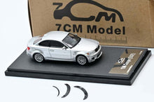 Load image into Gallery viewer, 7cm 1:64 Silver 1M E82 Coupe Sports Model Diecast Metal Car New Collection