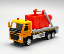 Load image into Gallery viewer, CCA 1:72 Volvo City Garbage Truck Dustcart Model Toy Diecast Metal Car BN