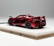 Load image into Gallery viewer, HH 1:64 Red Carbon Huayra Tricolore Convertible Model Diecast Metal Car New Collection