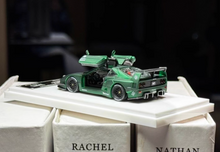 Load image into Gallery viewer, DK 1:64 HEC Green F40 LBWK Racing Sports Model Diecast Metal Car New Collection