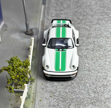Load image into Gallery viewer, HF 1:64 White Singer 930 Turbo Study Classic Sport Model Diecast Metal Car New