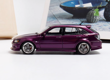 Load image into Gallery viewer, Mortal 1:64 HEC Purple Altezza Wagon Sports Model Diecast Metal Car New Collection