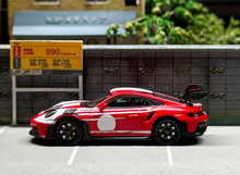 Load image into Gallery viewer, LMLF 1:64 Red 911 992 GT3 RS Racing Sports Model Diecast Metal Car New Collection