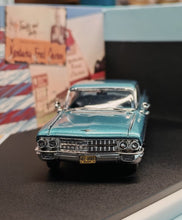 Load image into Gallery viewer, MK 1:64 Blue HEC Scene 1962 Deville Muscle Sedan Model Diecast Metal Car New Collection