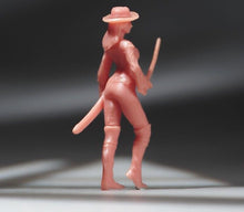 Load image into Gallery viewer, 1:64 Painted Unpainted Figure Model Miniature Resin Diorama Sand Sword Girl Lady