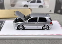 Load image into Gallery viewer, FH 1:64 Silver VW Golf GTI MK4 Coupe Sports Model Diecast Metal Car New