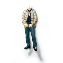 Load image into Gallery viewer, 1:64 Painted Figure Mini Model Miniature Resin Diorama Urban Handsome Guy Man