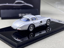 Load image into Gallery viewer, YS 1:64 Silver 300SLR Classic Sports Model Diecast Metal Car BN
