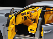 Load image into Gallery viewer, 1:18 Gray Phantom VIII Luxury Sedan Model Diecast Metal Car Box New