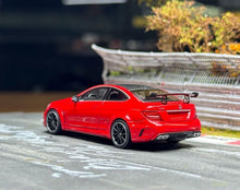 Load image into Gallery viewer, CG 1:64 Red C63 BS Coupe W204 Widebody Sports Model Diecast Metal Car New Collection