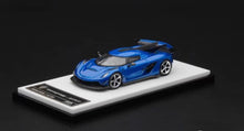 Load image into Gallery viewer, HKM 1:64 Blue Jesko Super Racing Sports Model Diecast Metal Car New