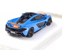 Load image into Gallery viewer, DMH 1:64 Gulf Blue P1 Super Racing Sports Model Diecast Resin Car New Collection