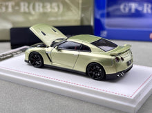 Load image into Gallery viewer, FH 1:64 Green JDM Skyline GTR R35 Racing Sports Model Diecast Metal Car New Collection