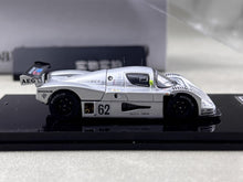 Load image into Gallery viewer, YS 1:64 Silver C9 #62 Racing Sports Model Diecast Metal Car New Collection