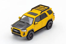 Load image into Gallery viewer, GCD 1:64 Yellow 4 Runner TRD PRO SUV Sports Model Diecast Metal Car Box