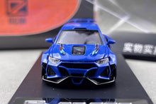 Load image into Gallery viewer, DCM 1:64 Blue RS6 2NCS Wagon Widebody Kit Sports Model Diecast Metal Car New Collection