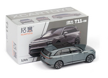 Load image into Gallery viewer, XCARTOYS 1:64 Gray Xpeng G9 EV Electric Vehicle SUV Model Diecast Metal Car