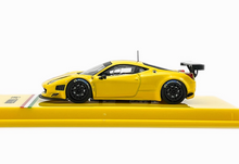 Load image into Gallery viewer, Tarmac 1:64 Yellow Ferrari 458 Italia GT3 Sports Model Diecast Metal Car New Collection