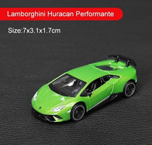 Load image into Gallery viewer, Bburago 1:64 Green Lamborghini Huracan Super Racing Sports Model Toy Diecast Metal Car BN