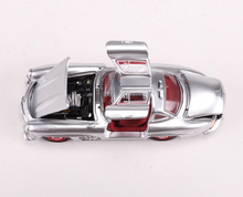 Load image into Gallery viewer, BSC 1:64 Silver 1955 300SL Coupe Sports Classic Model Diecast Metal Car New Collection