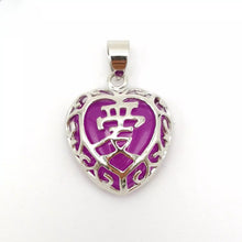 Load image into Gallery viewer, Nature Jade Love Pendant Necklace Gift Jewelry charm Blessing Adore Jewelry g