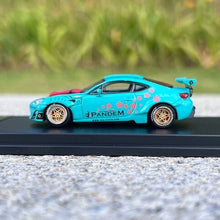 Load image into Gallery viewer, DCM 1:64 Blue JDM GT45 86 GR Pandem Racing Sports Model Diecast Metal Car BN