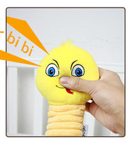 Load image into Gallery viewer, Dog Squeaky Toys Snake Shape Chew Puppy Fluffy Toy Durablc Teeth Grinding Pet